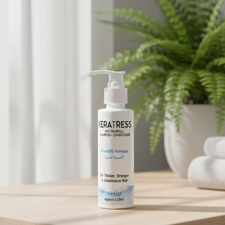 Anti Hair fall Shampoo & Conditioner Gentle Formula, Strengthens Hair, Reduces Hair Fall, Nourishes Scalp, Smooth & Healthy Hair 120ml