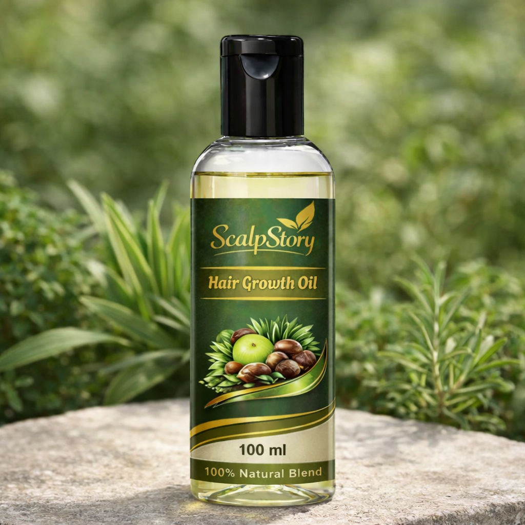 Natural Hair Growth Oil 100ml Promote Thicker, Stronger & Healthier Hair Fast