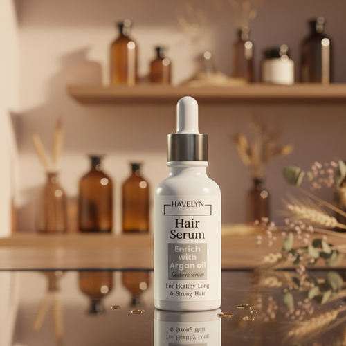 Hair Growth Serum with Argan Oil for Strong, Long & Shiny Hair Anti-Hair Fall & Scalp Repair